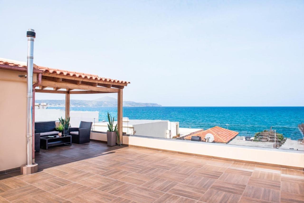 Playia Central - Kalyves Vacations Apartment エクステリア 写真